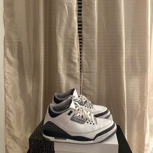 Jordan White and Black Sneakers